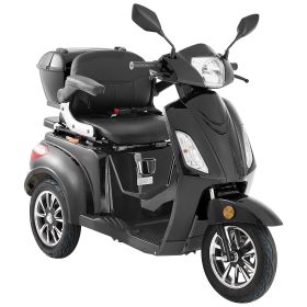 Heavy Duty 3-Wheel Mobility Scooters for Seniors & Adults, 500lbs Capacity, 21.5 Miles 3-Speed Long Range