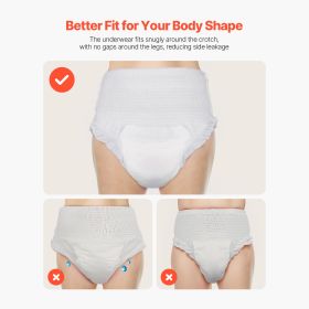 Adult Incontinence Underwear, High Absorbent Protective Underwear for Men & Women (size: Size L)